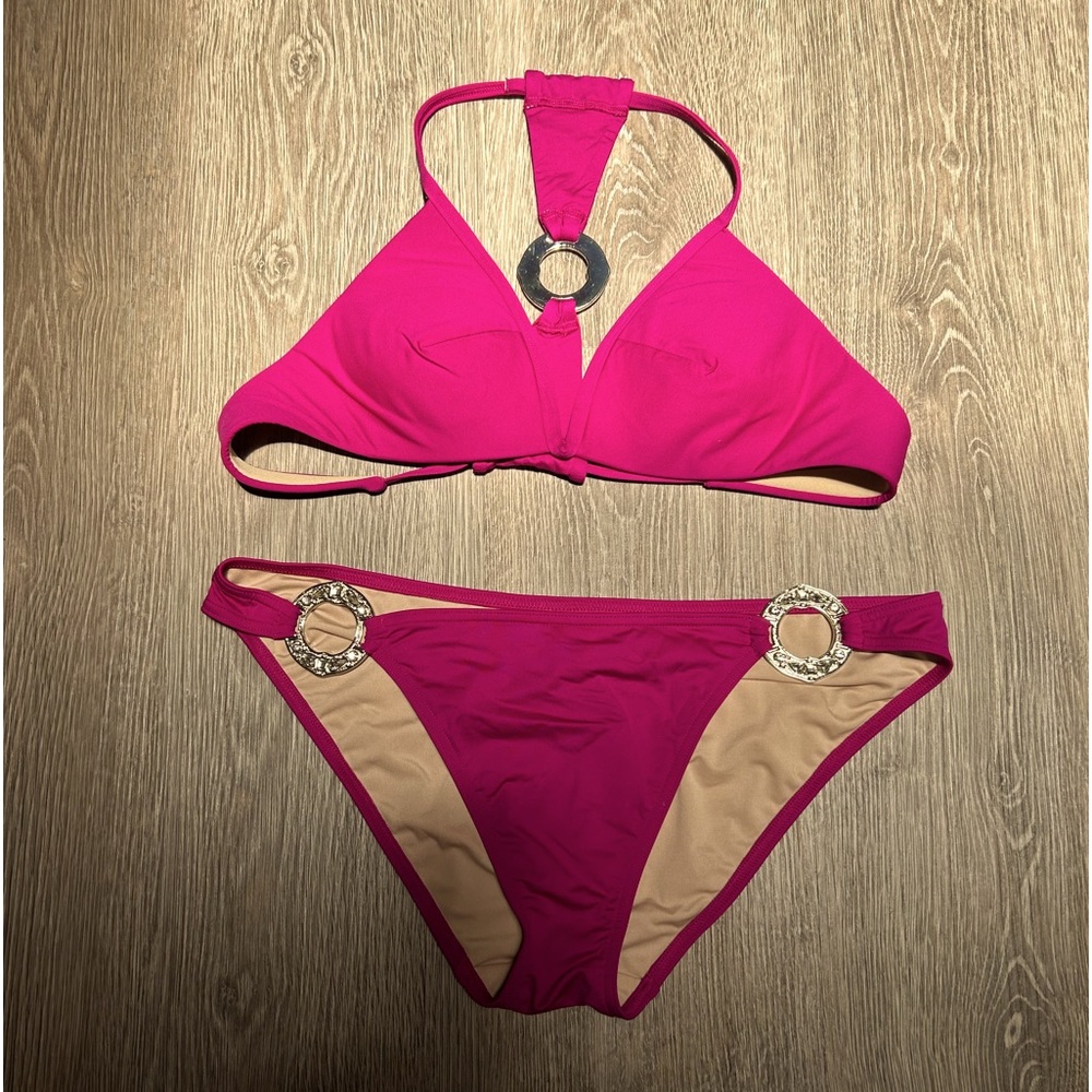 Victoria Secret Pink Bikini Jeweled 💎 M/L